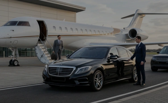 Chauffeur Service for Farnborough Airport